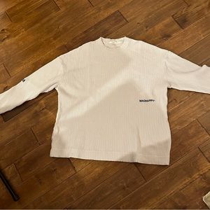 Madhappy Sweatshirt (Oversized) Medium.  NWOT.  Ecru.